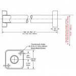 Bobrick B-6047 ClassicSeries® Extra-Heavy-Duty Shower Curtain Rod