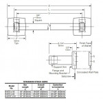 Bobrick B-673 Surface-Mounted Towel Bar