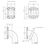 Bobrick B-6806 Series Straight Grab Bar