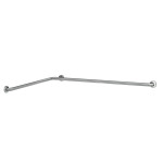 Bobrick B-68137 Two-Wall Horizontal Grab Bar