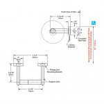 Bobrick B-685 Surface-Mounted Single Toilet Roll Holder