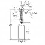 Bobrick B-822 Series Manual Liquid Counter-Mounted Soap Dispensers