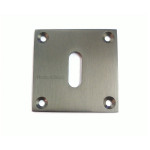 M Marcus Heritage Brass Square Standard Keyhole Escutcheon 54 x 54mm