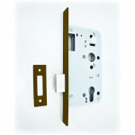 Architectural DIN Euro Deadlock Case – Adonic Matt Bronze Powder Coated