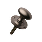 M Marcus Heritage Brass Oval Thumbturn for use with Security Rack Bolt (Not included)