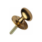 M Marcus Heritage Brass Oval Thumbturn for use with Security Rack Bolt (Not included)