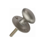 M Marcus Heritage Brass Oval Thumbturn for use with Security Rack Bolt (Not included)