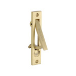 M Marcus Heritage Brass Sliding and Pocket Door Edge Flush Pull Handle