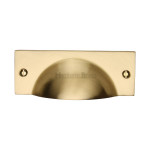 M Marcus Heritage Brass Cheshire Design Cabinet Drawer Pull - 112mm length