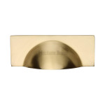 M Marcus Heritage Brass Hampshire Design Cabinet Drawer Pull 57mm centre to centre