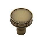 M Marcus Heritage Brass Venetian Design Cupboard Knob 32mm 