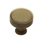 M Marcus Heritage Brass Florence Design Cupboard Knob 32mm 