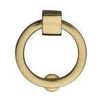 M Marcus Heritage Brass Ring Drop Down Cabinet Handle - 50mm 