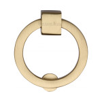 M Marcus Heritage Brass Ring Drop Down Cabinet Handle - 50mm 