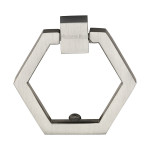 Hexagon Drop Down Cabinet Handle - 51 x 60mm