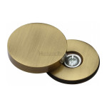 M Marcus Heritage Brass Blanking Cover Caps – 35mm Ø