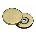 M Marcus Heritage Brass Blanking Cover Caps – 35mm Ø