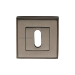 M Marcus Heritage Brass Square Standard Key Escutcheon 54 x 54mm