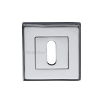 M Marcus Heritage Brass Square Standard Key Escutcheon 54 x 54mm