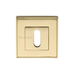 M Marcus Heritage Brass Square Standard Key Escutcheon 54 x 54mm