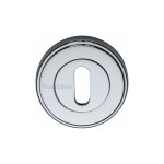 M Marcus Heritage Brass Round Standard Key Escutcheon 53mm 