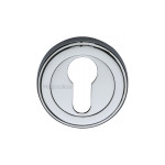 M Marcus Heritage Brass Round Euro Profile Cylinder Escutcheon 53mm 