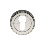 M Marcus Heritage Brass Round Euro Profile Cylinder Escutcheon 53mm 