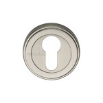 M Marcus Heritage Brass Round Euro Profile Cylinder Escutcheon 53mm 