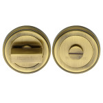 M Marcus Heritage Brass Round Turn & Release with stepped edge - 53mm 