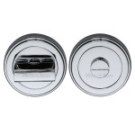 M Marcus Heritage Brass Round Turn & Release with stepped edge - 53mm 