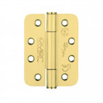 Extremely Heavy Duty Grade 14 Concealed Knuckle Hinges 102mm x 76mm x 3mm – Radius corners