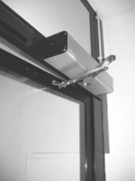 Single door supply & installation – Silver