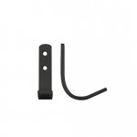 Heavy Duty Strip Pattern Single Coat Hook