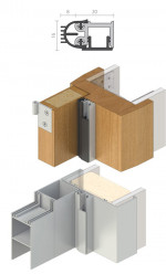 Perimeter Seal Kit with light grey seal for Long Single Door (2 x 2750mm & 1 x 1000mm)