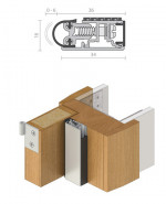 Perimeter Seal Kit for STD. Single Door (2 x 2100mm & 1 x 1000mm)