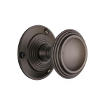 M Marcus Heritage Brass Goodrich Design Mortice Knob on Rose