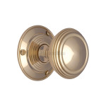 M Marcus Heritage Brass Goodrich Design Mortice Knob on Rose
