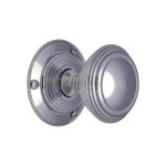M Marcus Heritage Brass Goodrich Design Mortice Knob on Rose