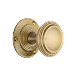 M Marcus Heritage Brass Goodrich Design Mortice Knob on Rose