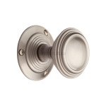 M Marcus Heritage Brass Goodrich Design Mortice Knob on Rose
