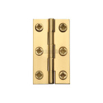 M Marcus Heritage Brass Cabinet Hinge 51mm x 28mm