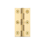 M Marcus Heritage Brass Cabinet Hinge 64mm x 35mm