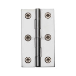 M Marcus Heritage Brass Wardrobe Hinge 76mm x 42mm