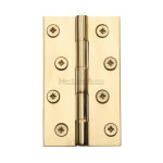 M Marcus Heritage Brass Wardrobe Hinge 102mm x 60mm