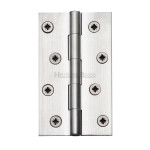 M Marcus Heritage Brass Wardrobe Hinge 102mm x 60mm