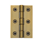 M Marcus Heritage Brass Hinge with Phosphor Washers 76mm x 50mm