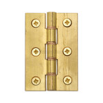 M Marcus Heritage Brass Hinge with Phosphor Washers 76mm x 50mm