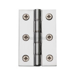 M Marcus Heritage Brass Hinge with Phosphor Washers 76mm x 50mm