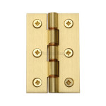 M Marcus Heritage Brass Hinge with Phosphor Washers 76mm x 50mm