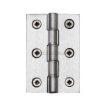 M Marcus Heritage Brass Hinge with Phosphor Washers 76mm x 50mm